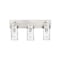 Z-Lite Fontaine 3 Light Vanity, Brushed Nickel & Clear 3035-3V-BN - alternate 5
